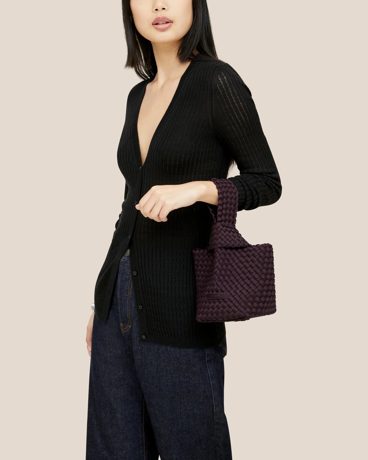 Kyoto Clutch -Aubergine