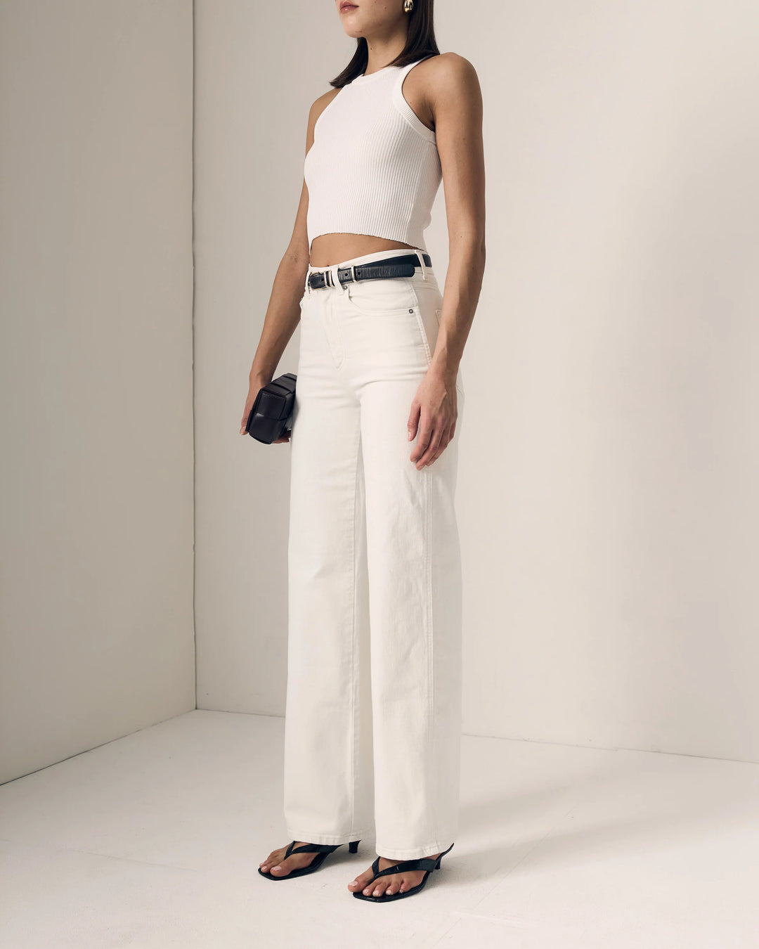 Juliette Wide Leg - White