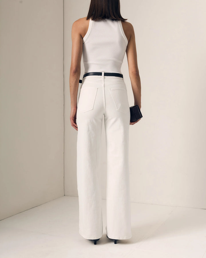 Juliette Wide Leg - White