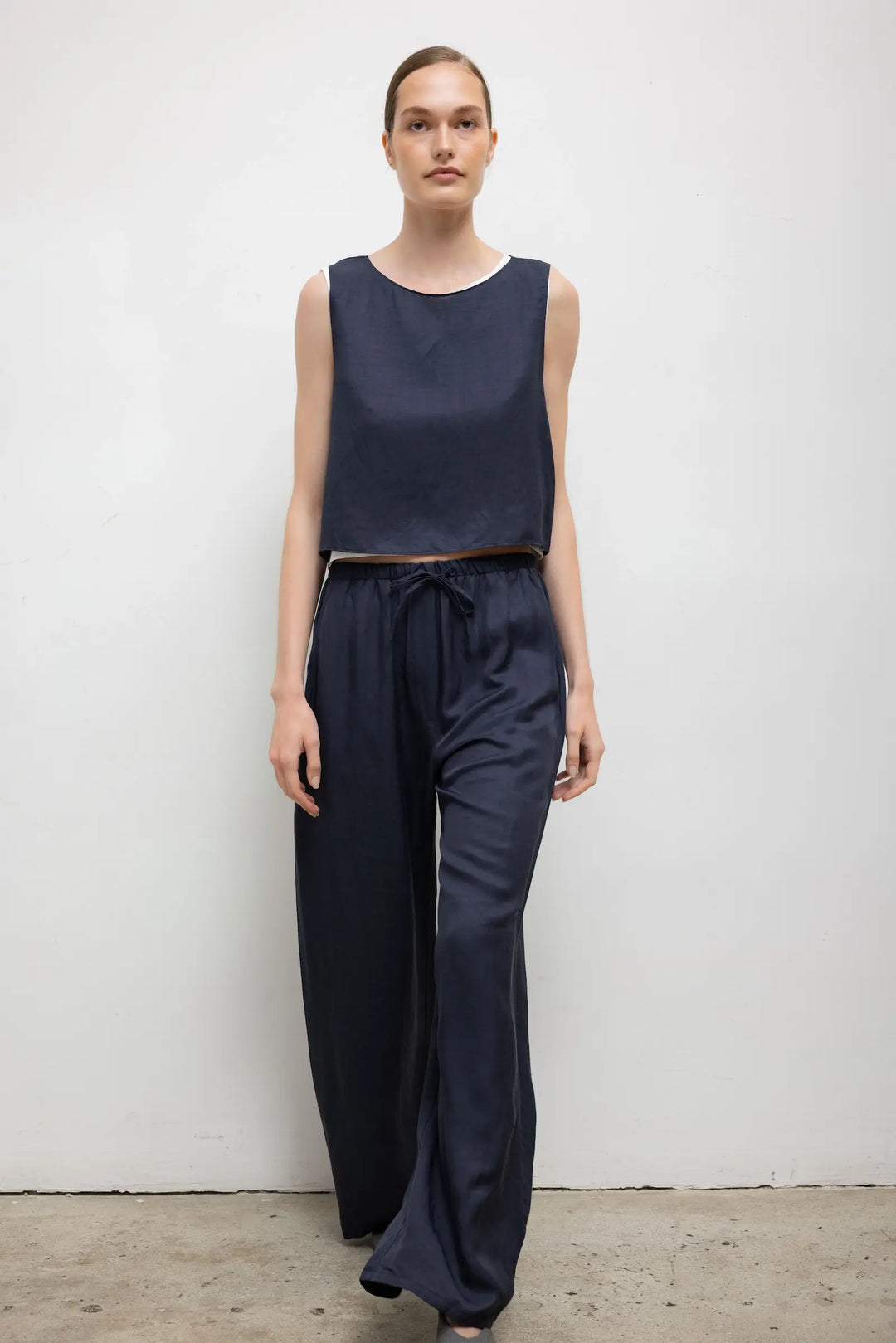 Daniel Drawstring Pocket Pant - Midnight