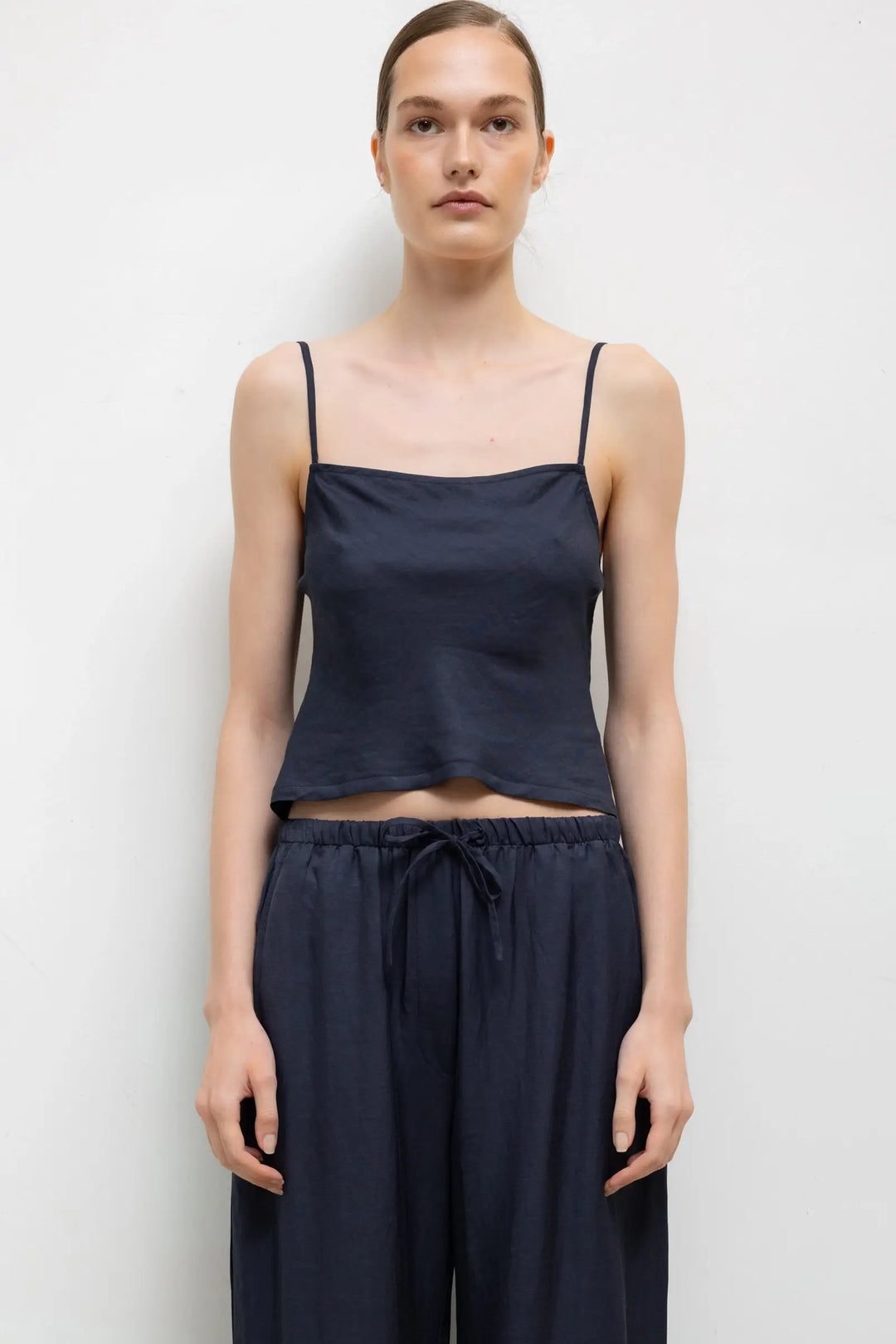 Daniel Square Neck Tank - Midnight