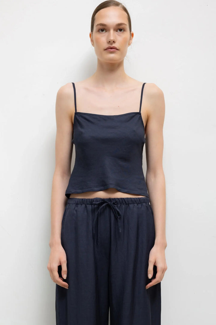 Daniel Square Neck Tank - Midnight