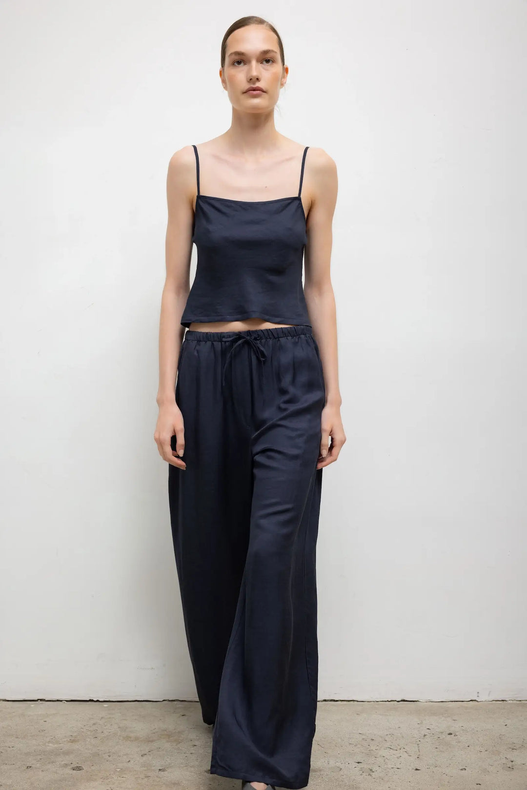 Daniel Square Neck Tank - Midnight