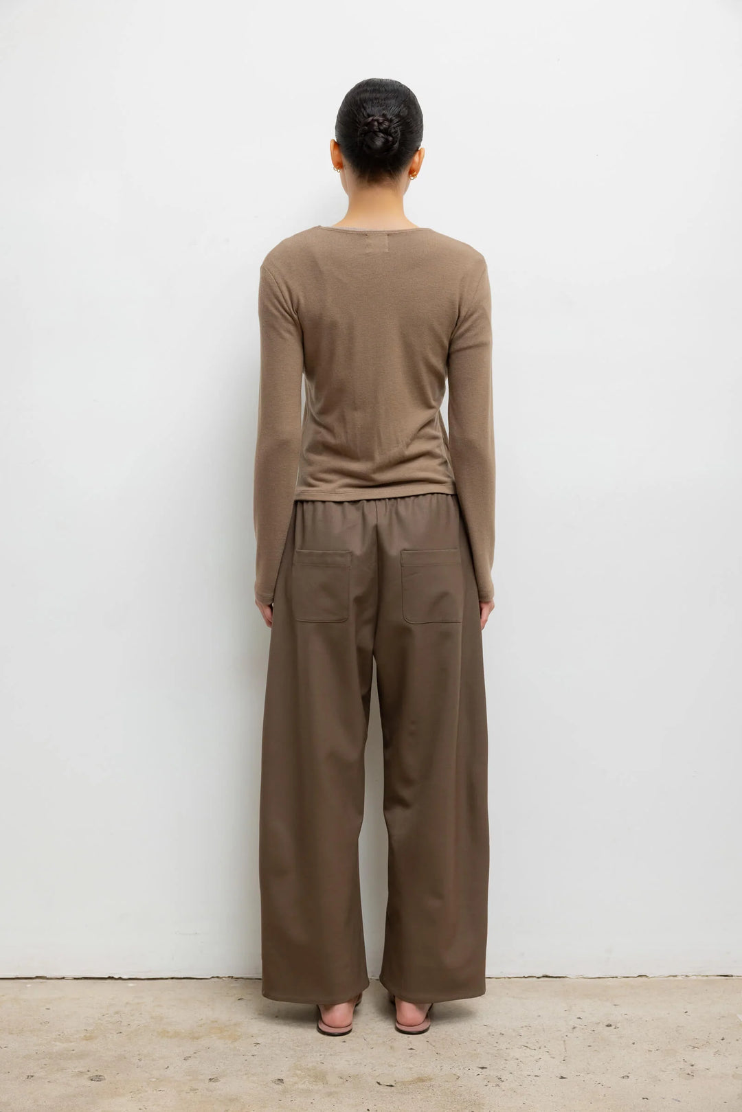 Lauren Classic Cardigan - Walnut