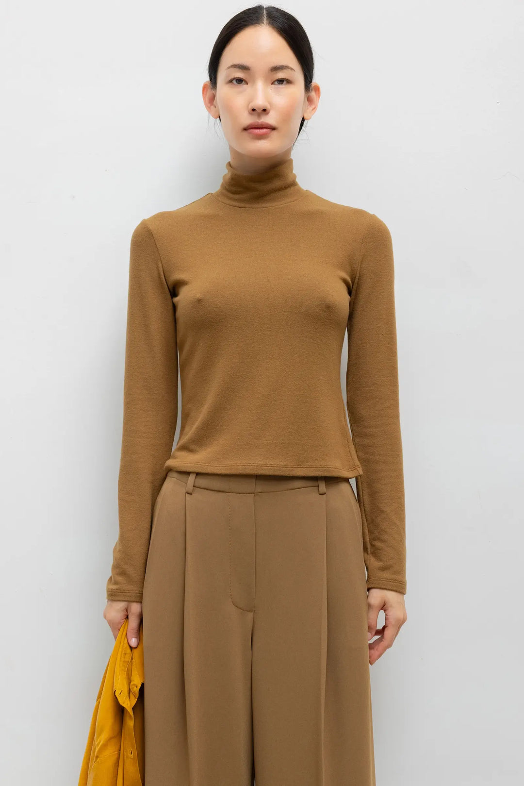 Lauren Long Sleeve Turtleneck - Tortoise