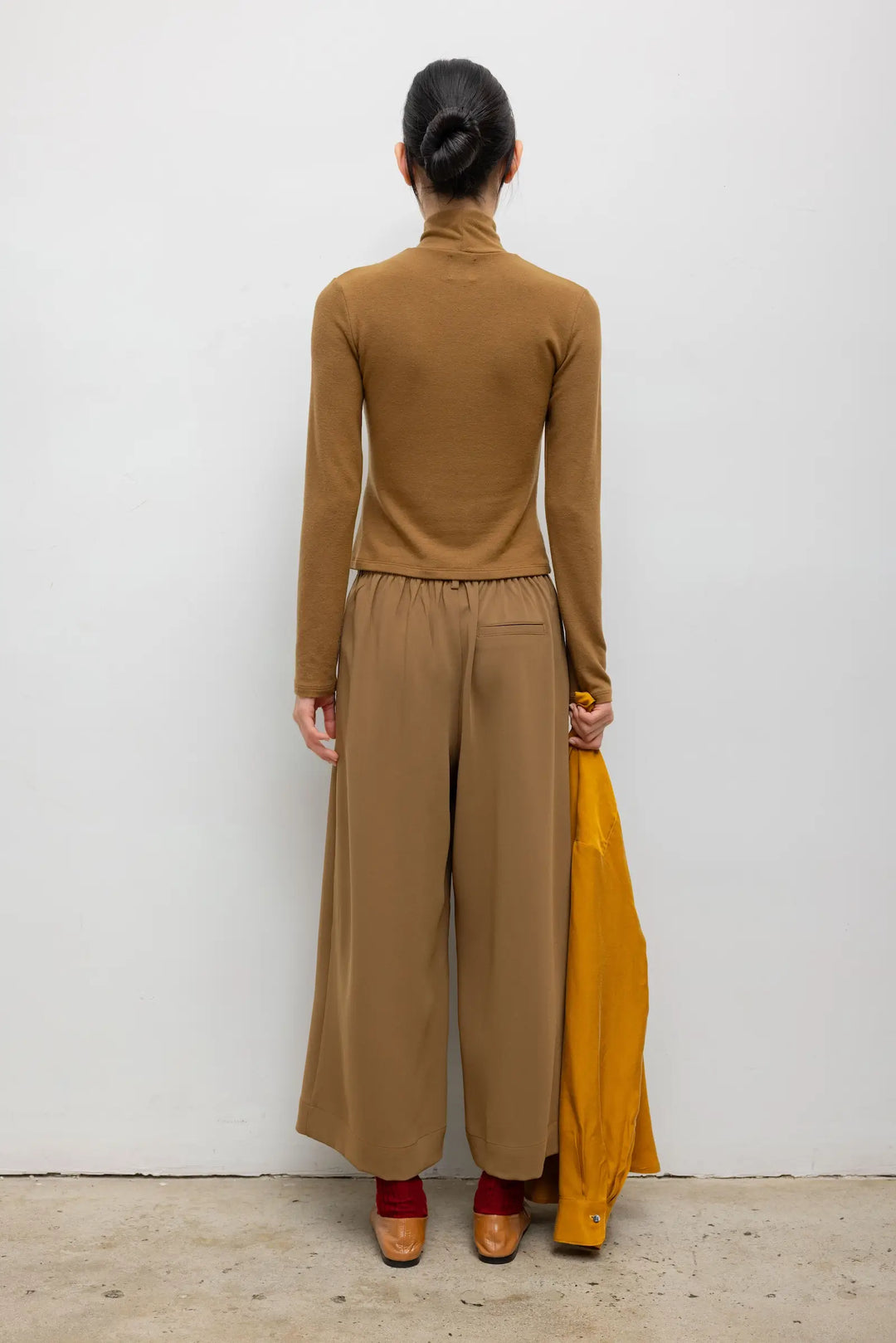 Lauren Long Sleeve Turtleneck - Tortoise