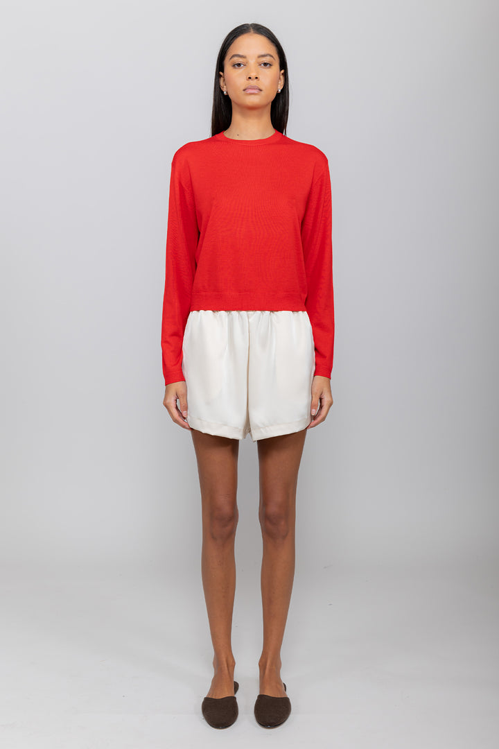 Barb Boxer Short - Creme