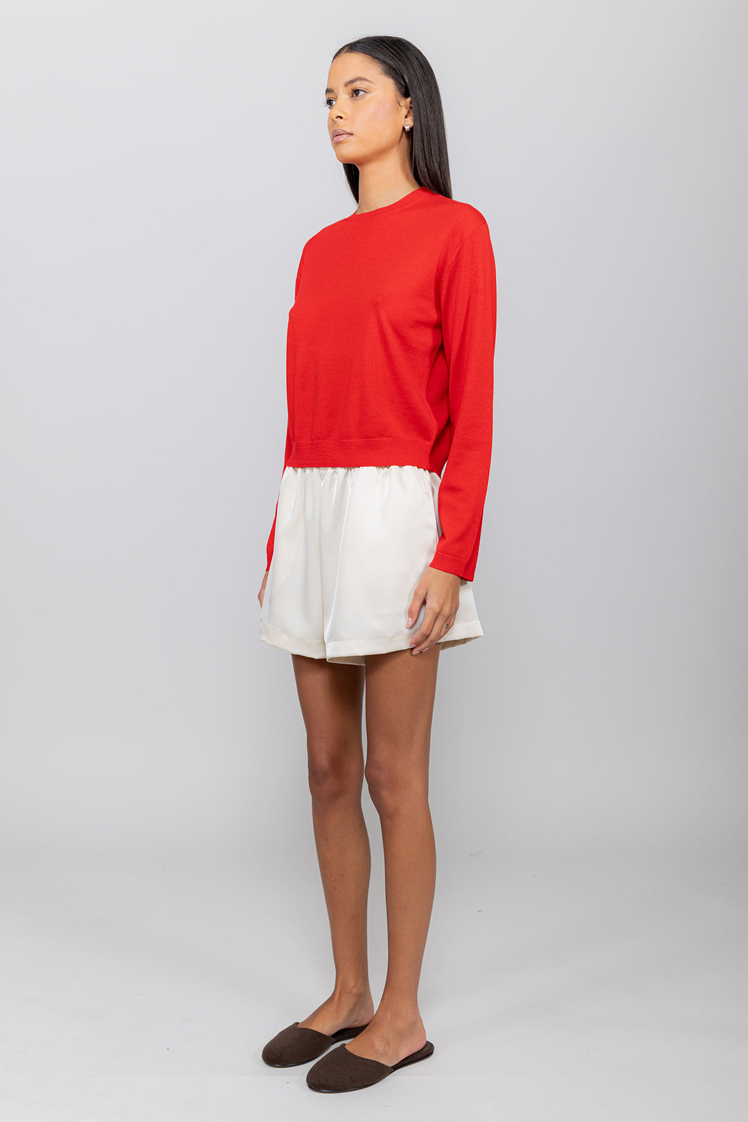 Barb Boxer Short - Creme