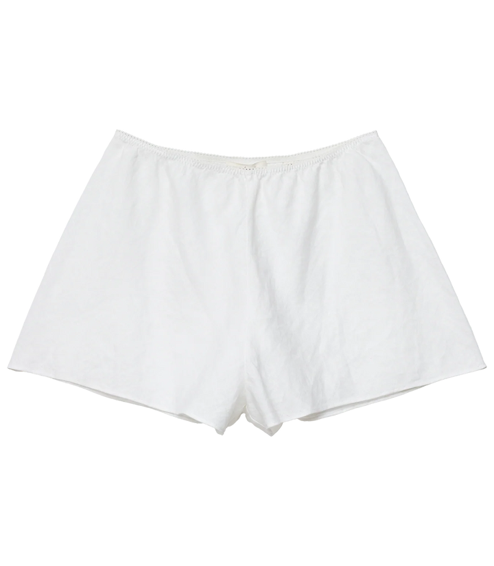 Loren Linen Short - White