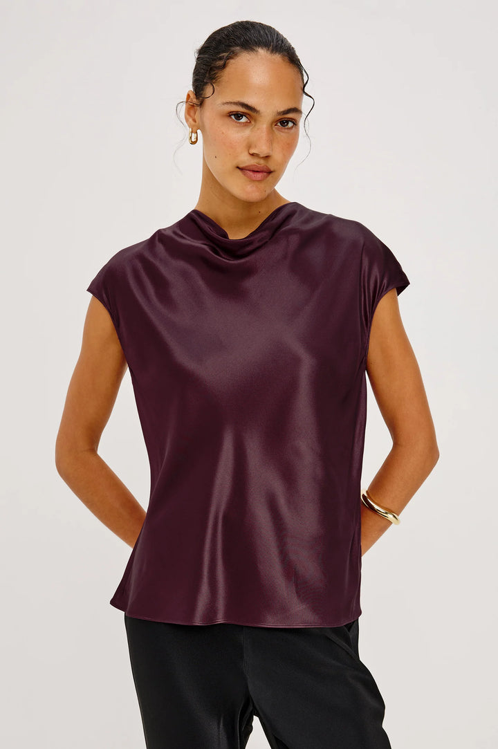 Loretta Top - Wine