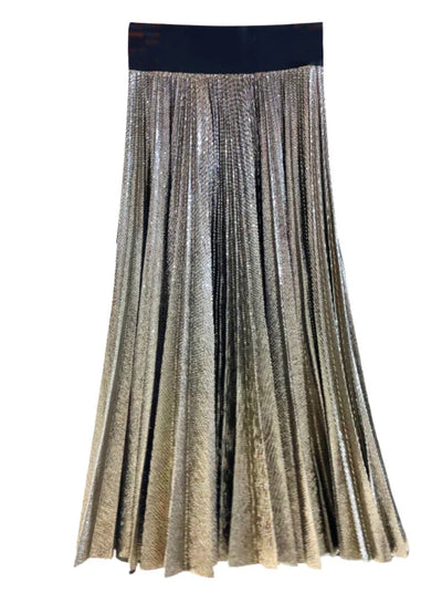 Glitter Skirt - Gold