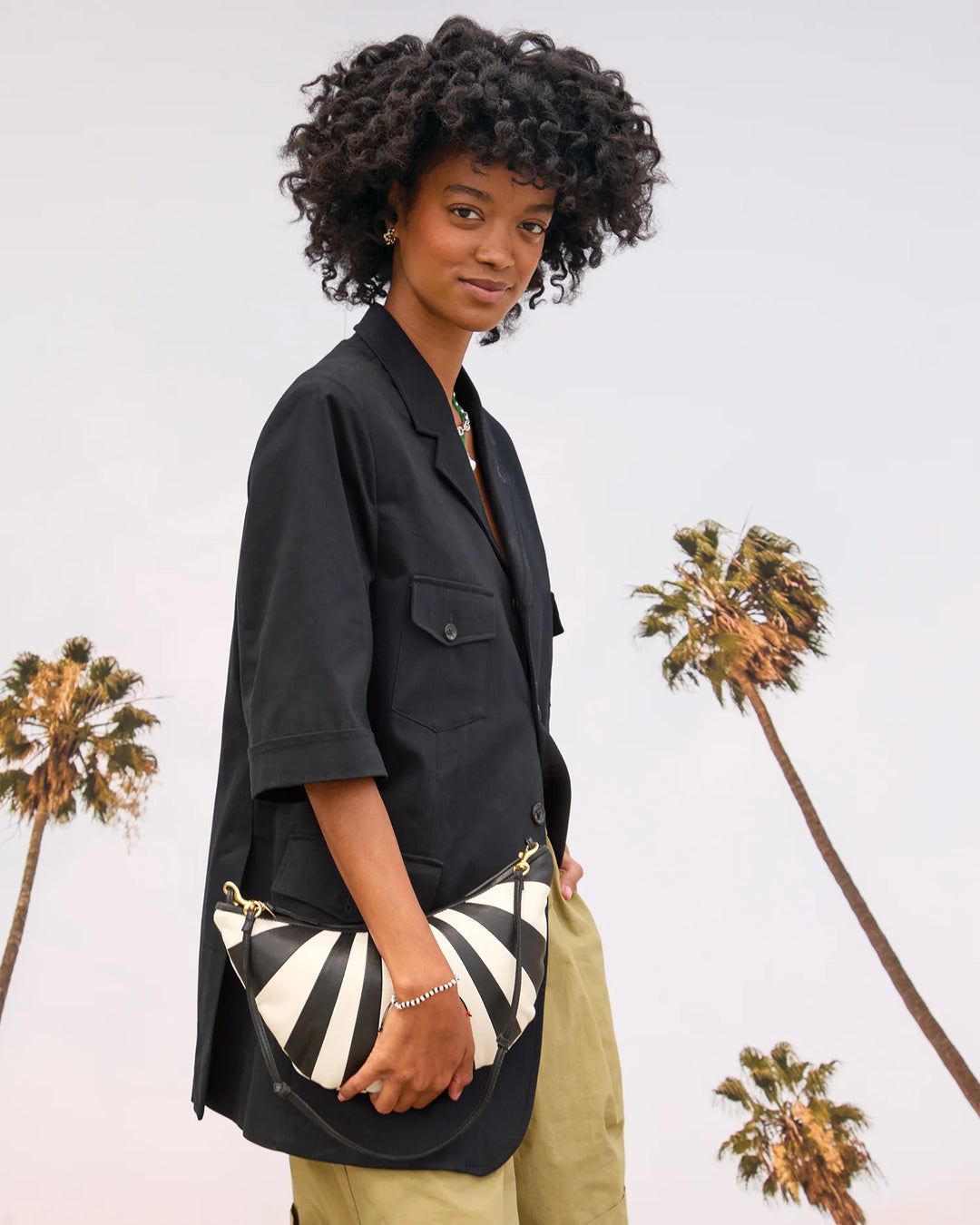 Lune - Black/Cream Sunburst