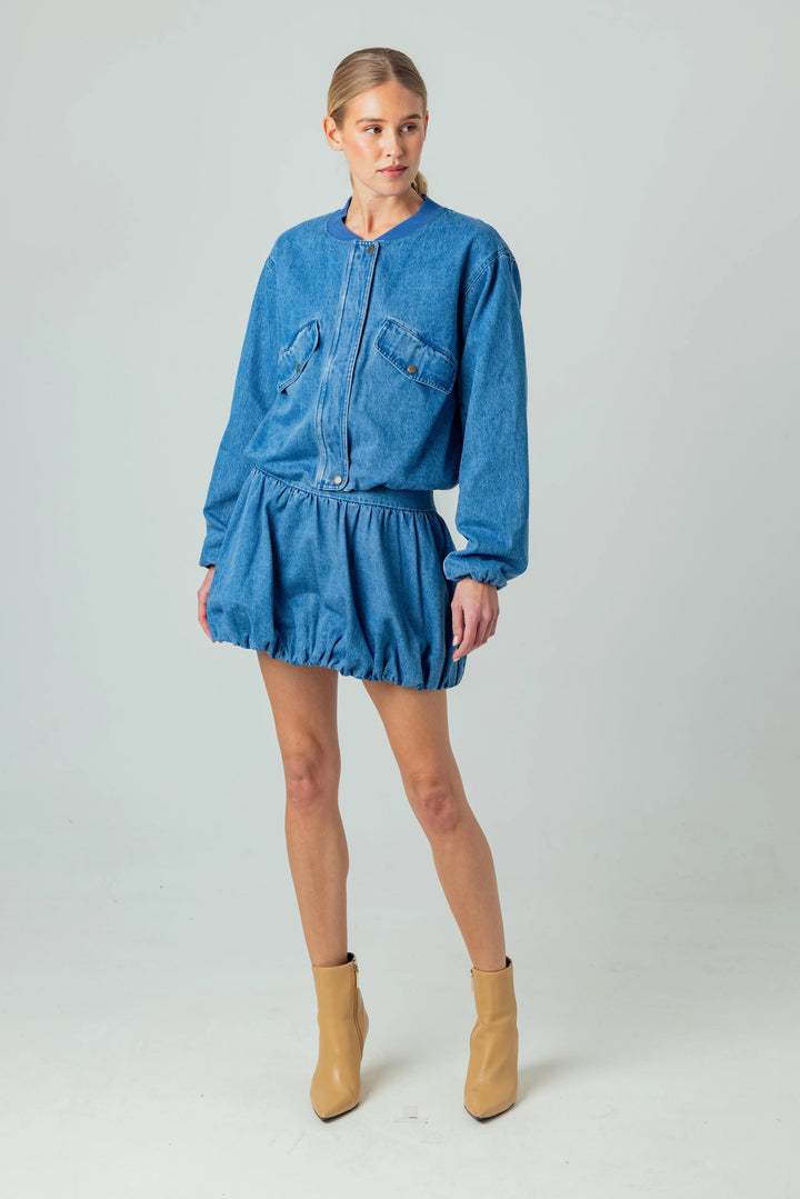 Lyria Jacket - Medium Wash Denim