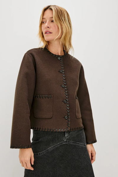 Melanie Jacket - Dark Brown