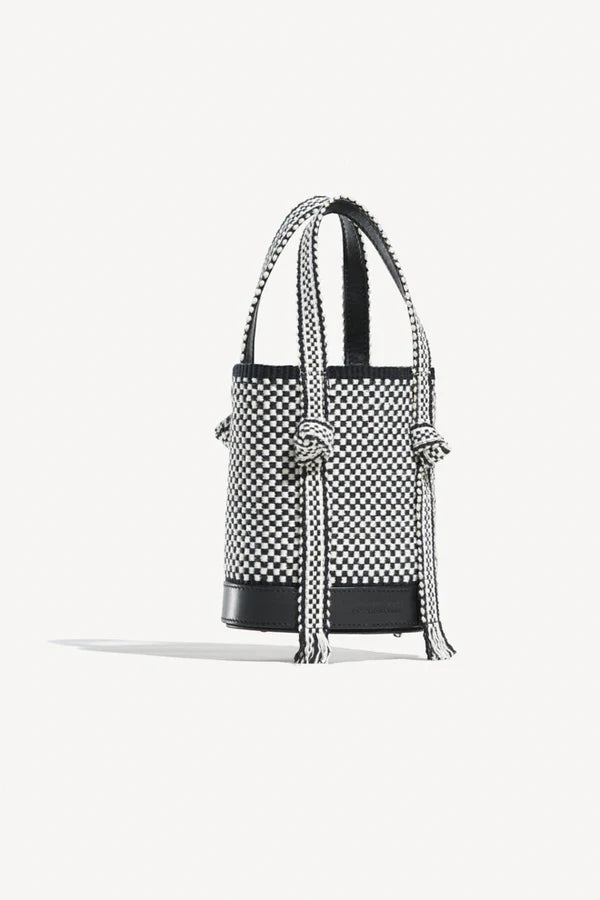 Mimi Bucket - Ivory/Black
