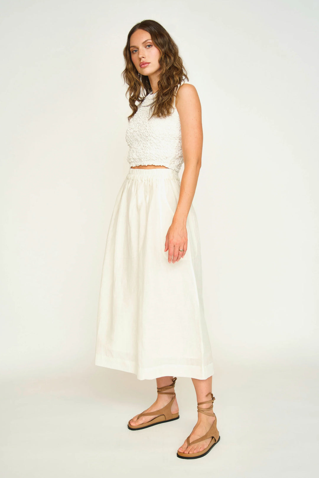 Verona Skirt - White