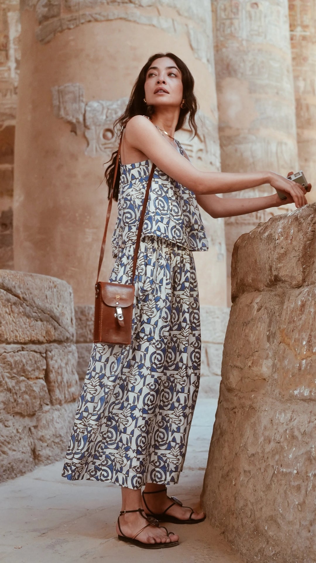 Monaco Tank - Blue Heka