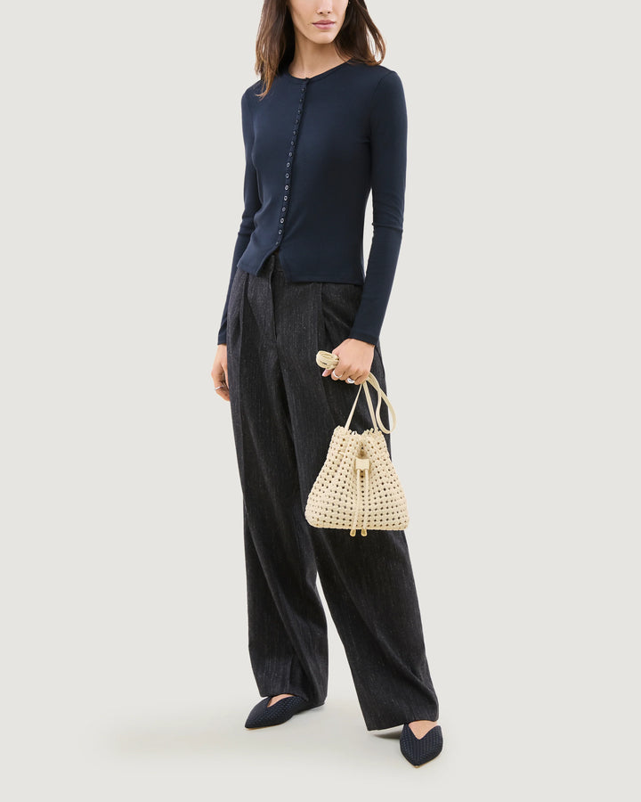 Mallorca Bucket Open Weave - Salt