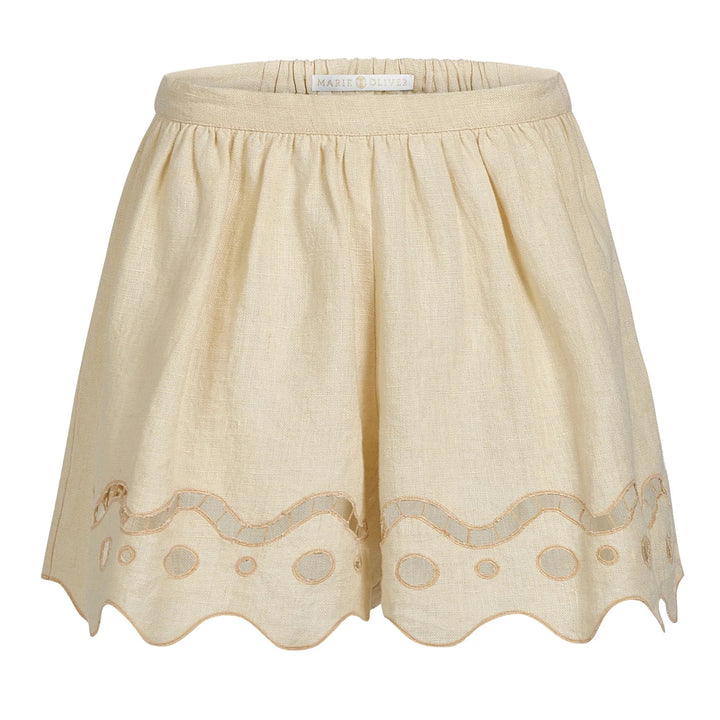 Cleo Short - Birch Eyelet