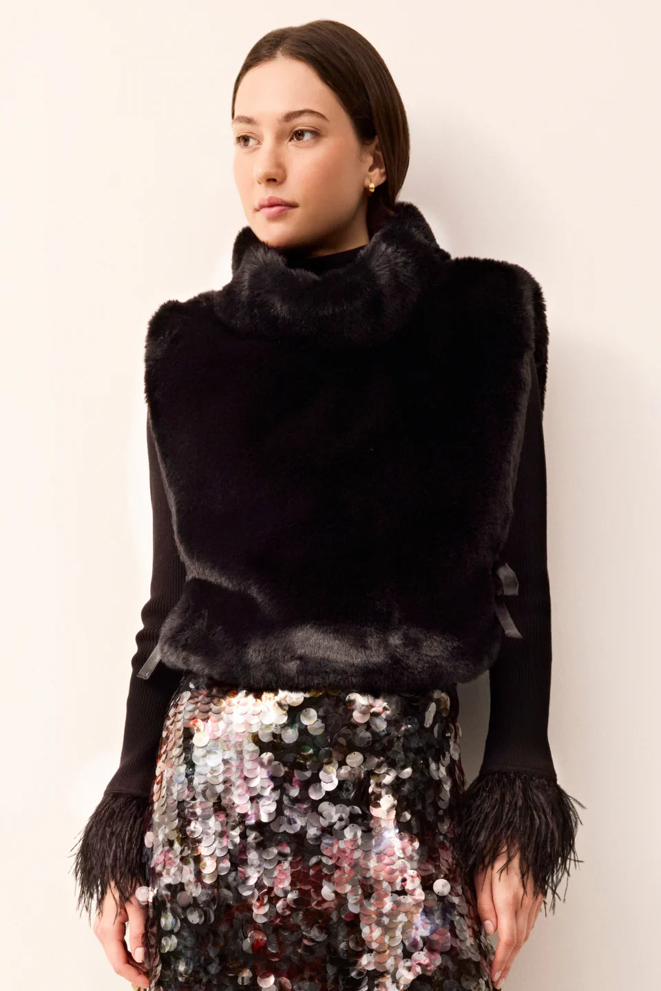 Cordelia Popover - Black