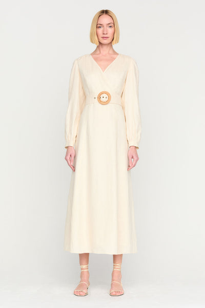 Evelle Dress - Whitecap