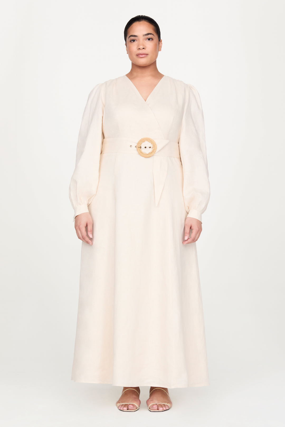 Evelle Dress - Whitecap