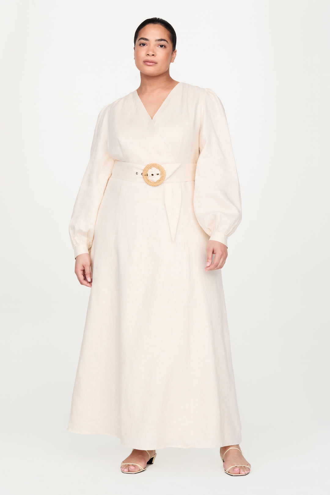 Evelle Dress - Whitecap