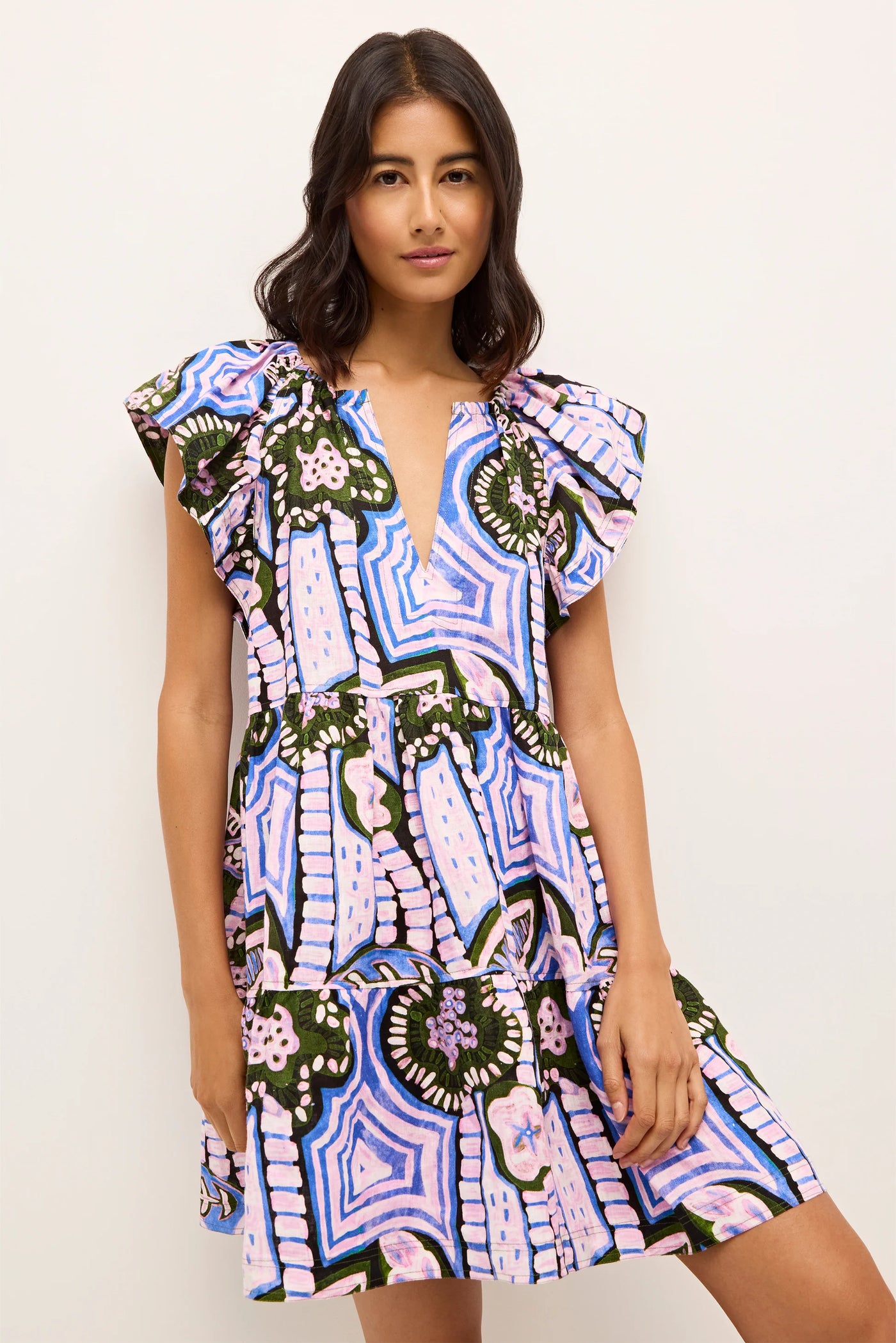 Kara Dress - Hyacinth