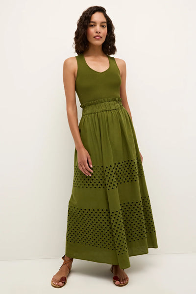 Draper Skirt - Pesto