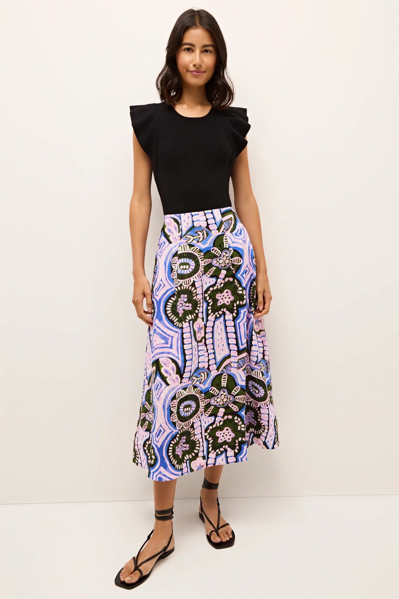 Gloria Skirt - Hyacinth