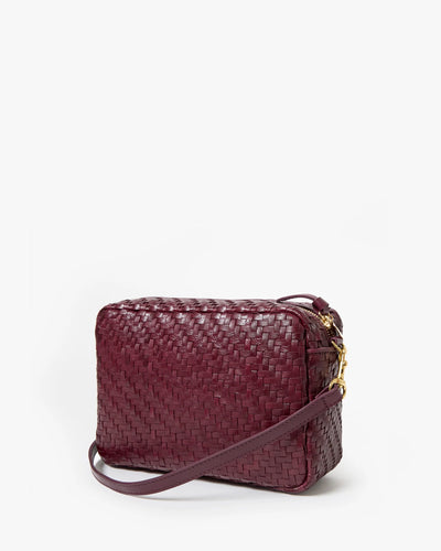 Marisol - Cassis Woven Zig-Zag