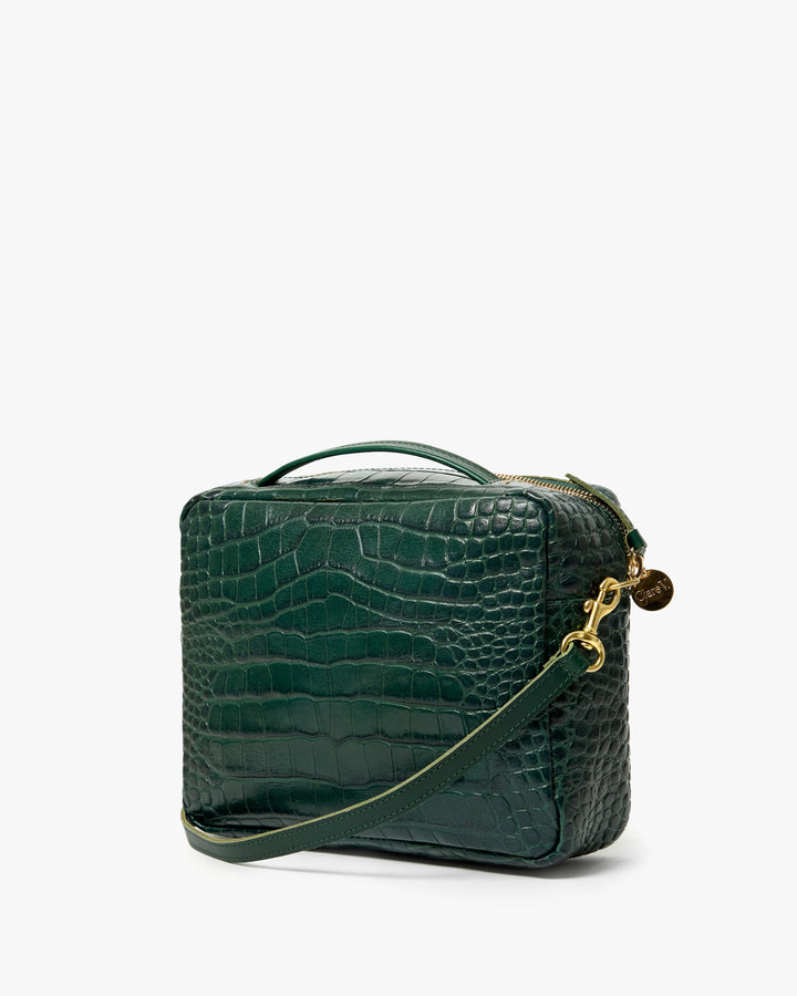 Mirabel - Deep Pine Embossed Croco
