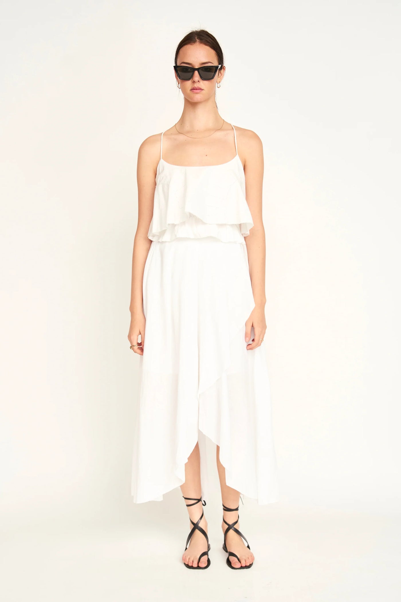 Singapore Skirt - White