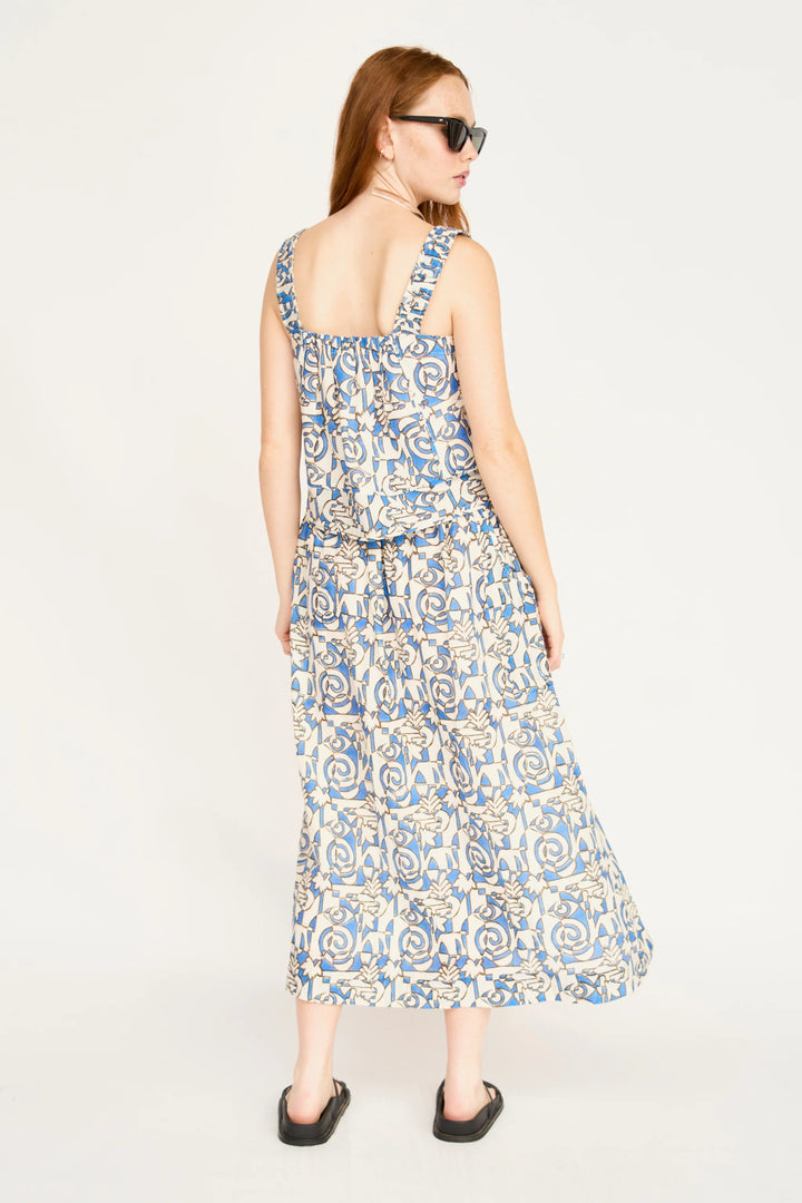 Verona Skirt - Blue Heka