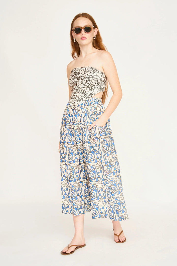 Verona Skirt - Blue Heka