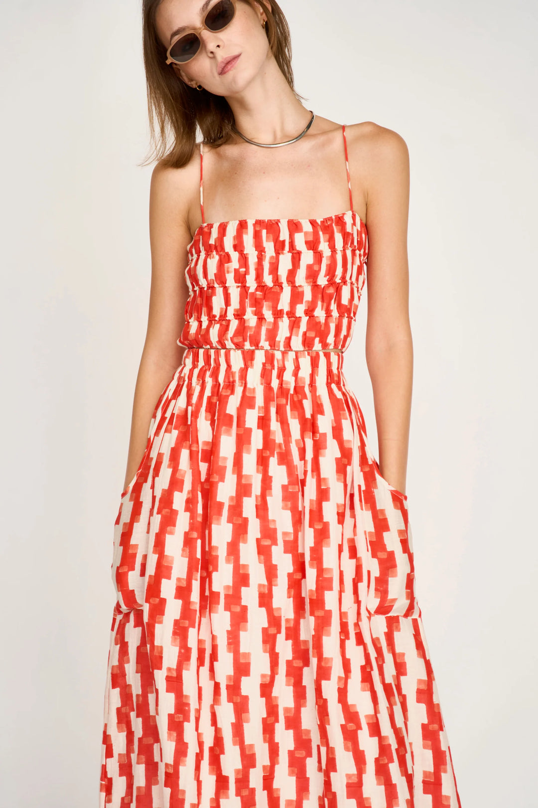 Verona Skirt - Cherry Hopscotch