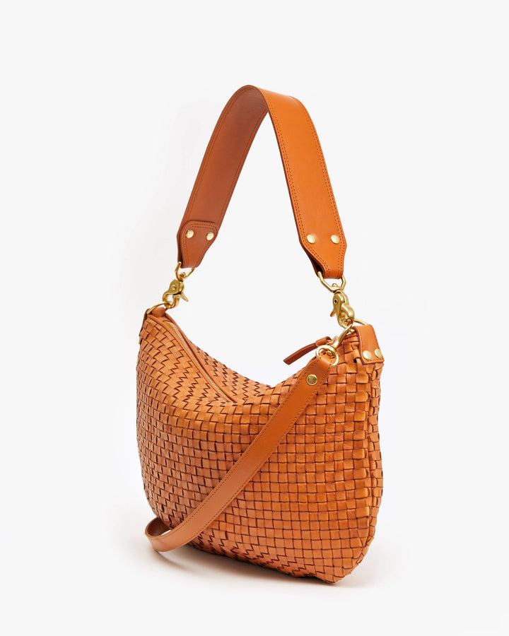 Moyen Messenger - Natural Woven Checker