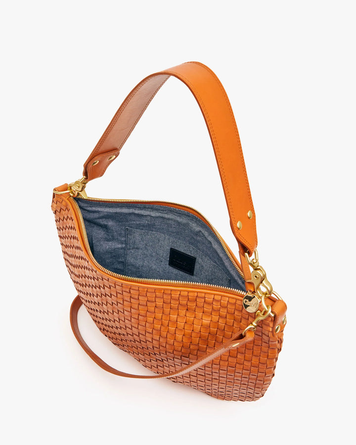 Moyen Messenger - Natural Woven Checker