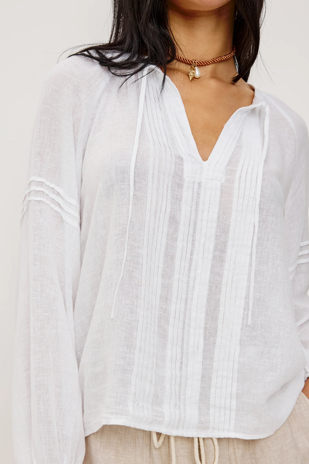 Naples Top - White