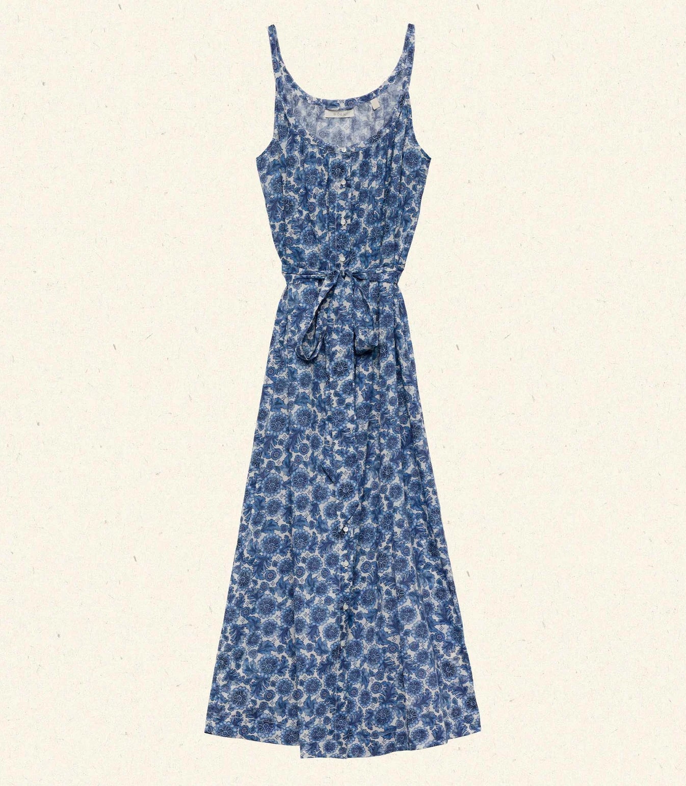 Nevita Dress - Bleu Soleil Fleurit
