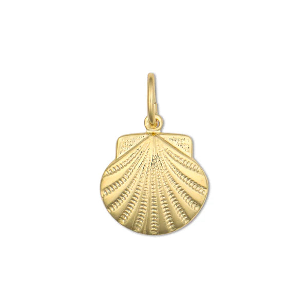 Gold Lurex Bracelet with Scallop