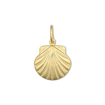 Gold Lurex Bracelet with Scallop