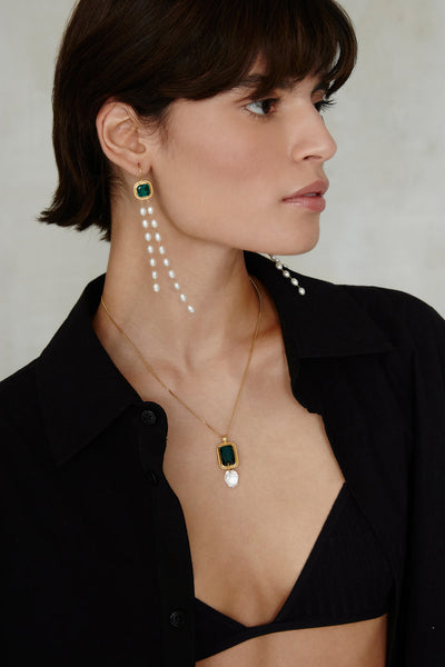 Geneva Necklace - Emerald