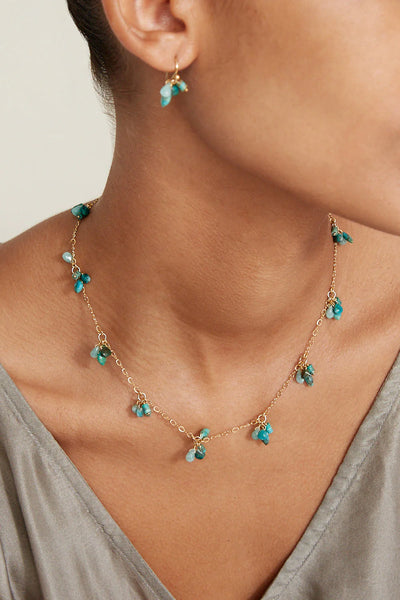 Hila Necklace - Turquoise Mix