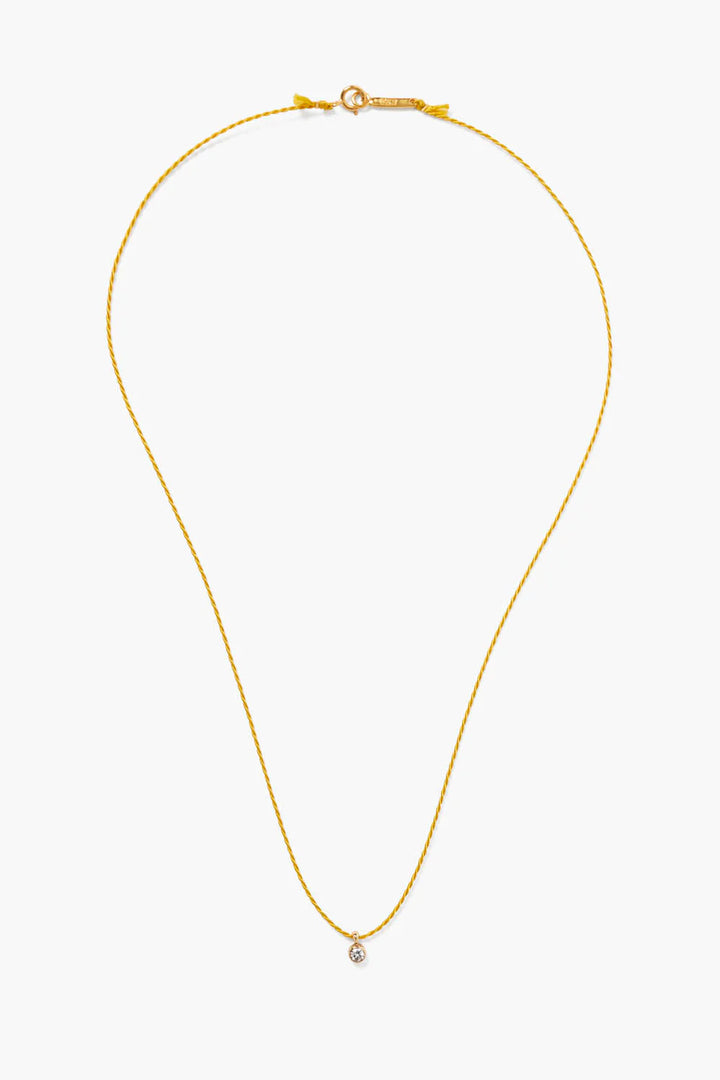 Este Diamond Necklace Mustard