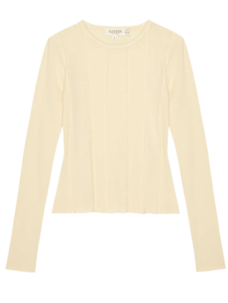 Nico Long Sleeve - Parchment