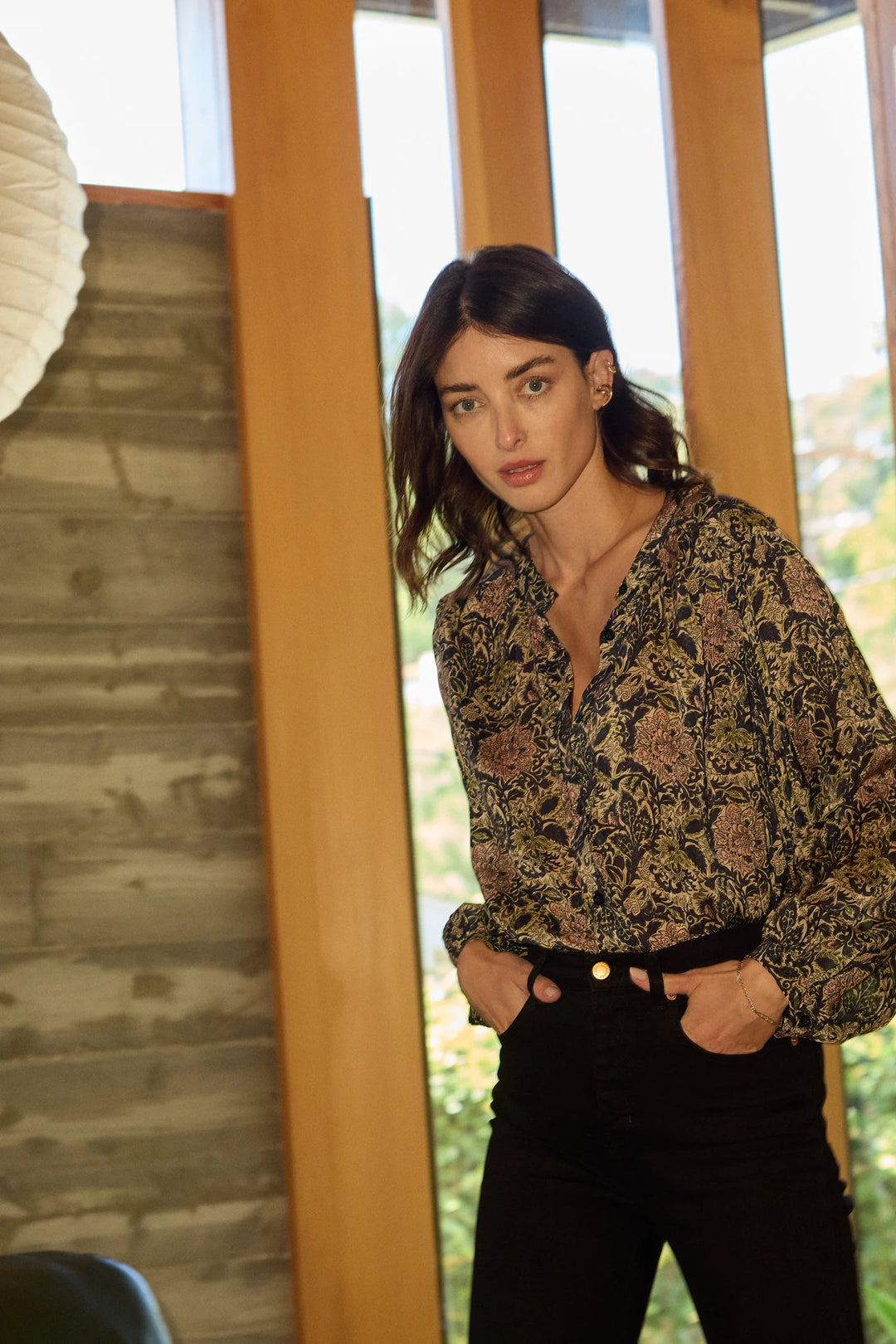 Tolan Shirt - Botanica Dusk