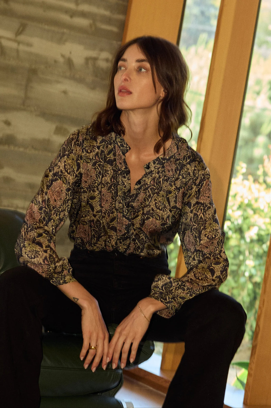 Tolan Shirt - Botanica Dusk