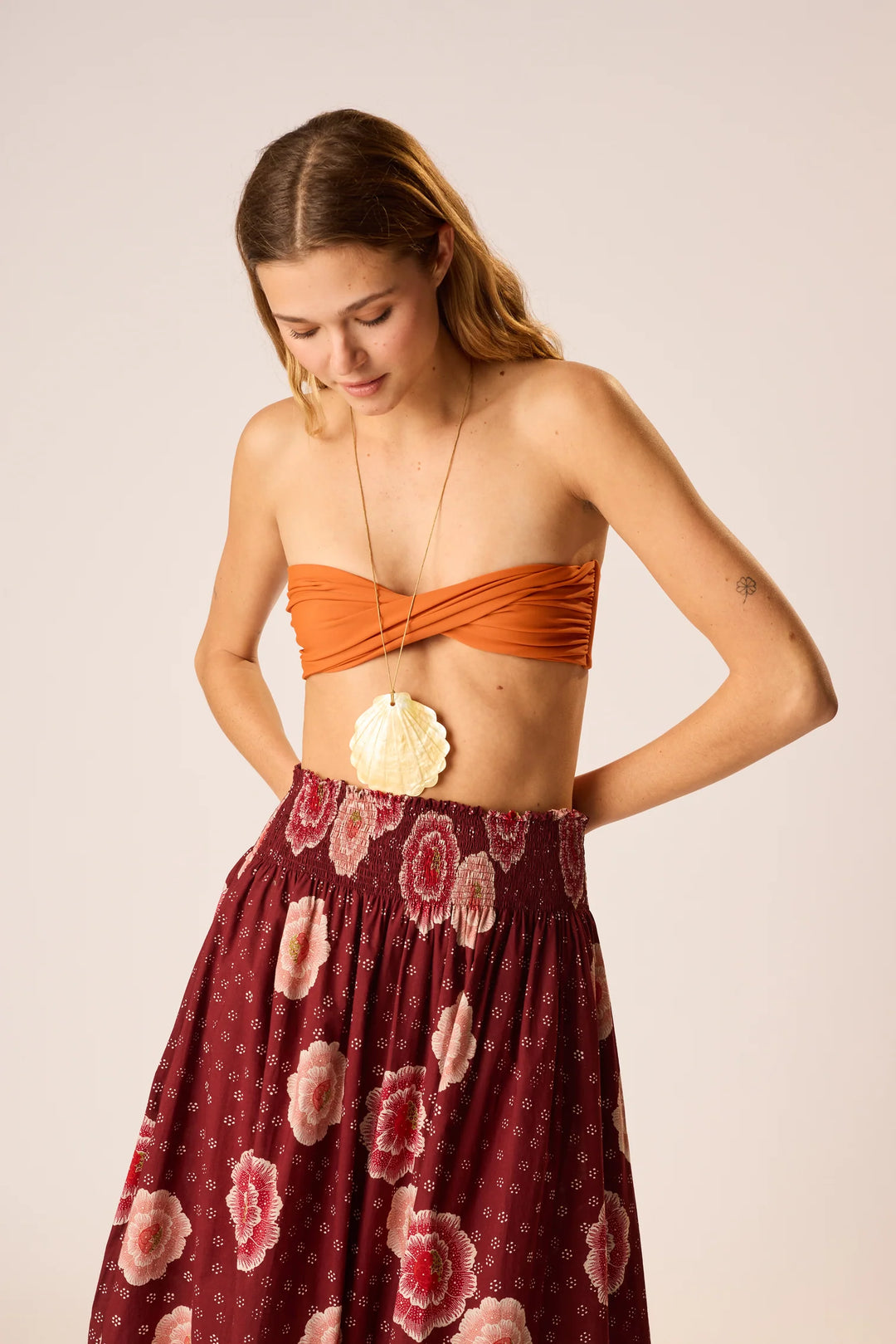 Bella Skirt - Poppy Cherry