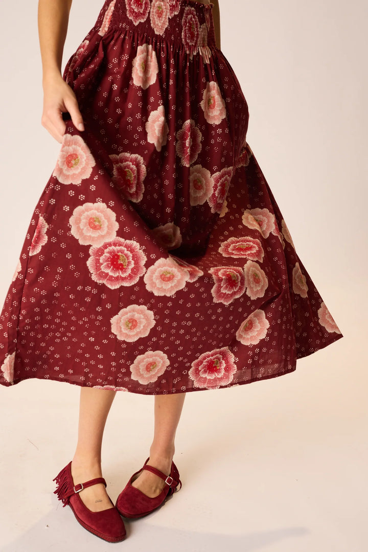 Bella Skirt - Poppy Cherry